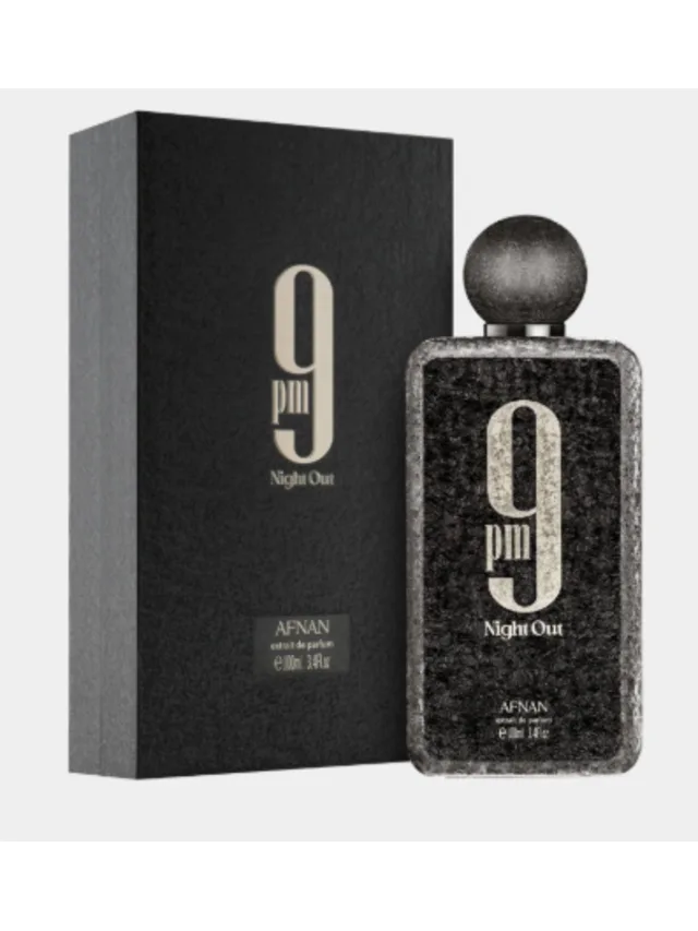 Frasco perfume 9 Pm Night Out EDP 100ml