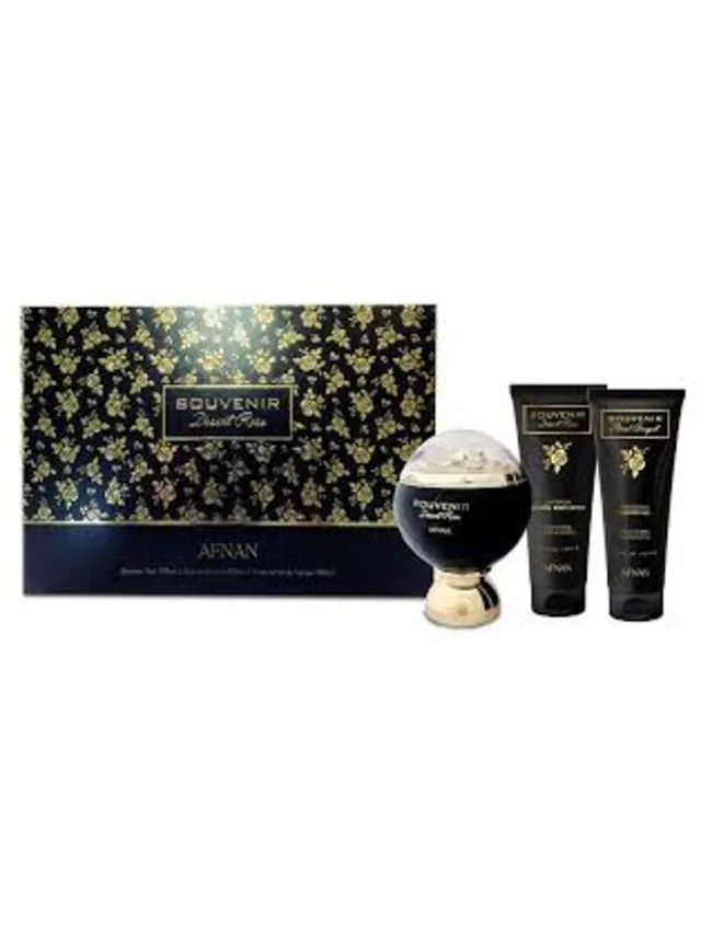 Estuche Souvenir Desert Rose 3pzs Afnan