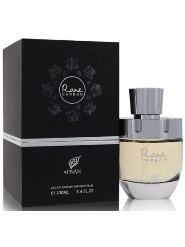 Frasco perfume Rare Carbon EDP 100ml