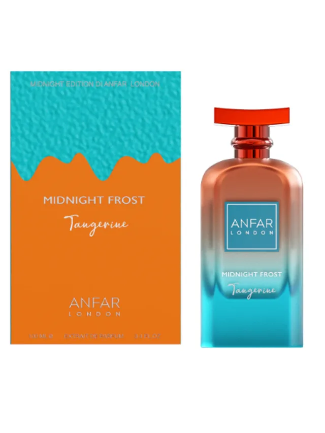 Frasco perfume Midnight Frost Tangerine EDP 80ml