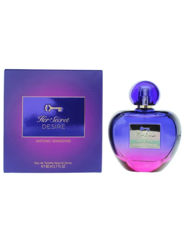 Frasco perfume Her Secret Desire EDT 80ml
