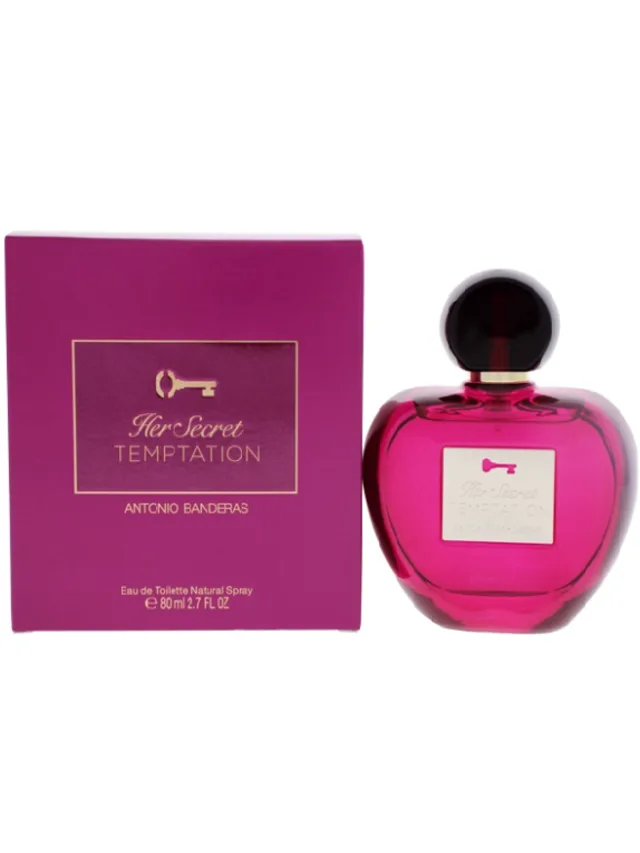 Frasco perfume Her Secret Temptation EDT 80ml