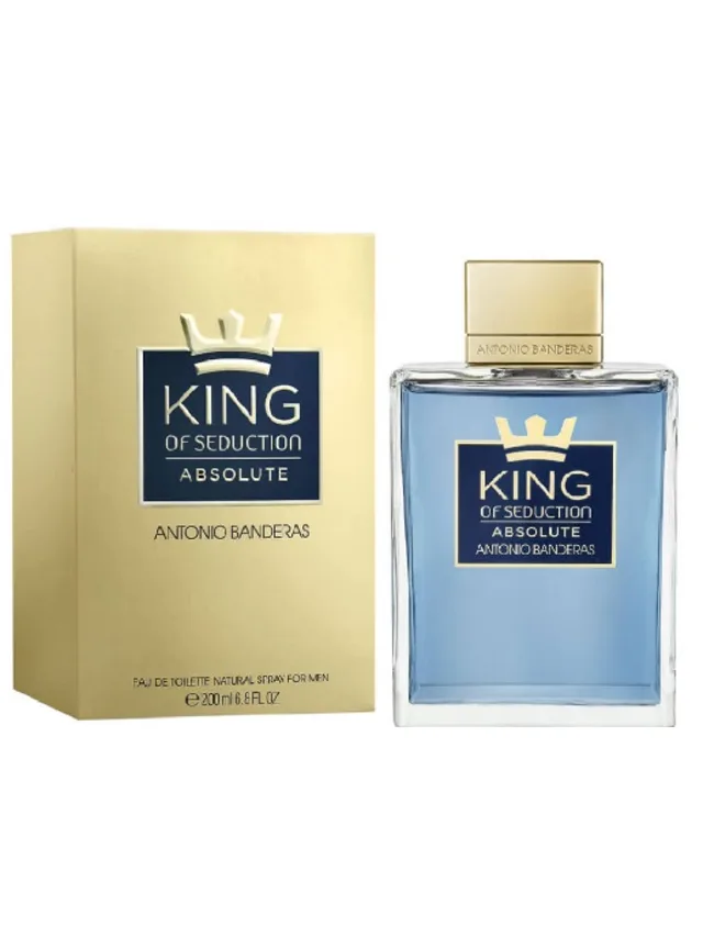 Frasco perfume King of Seduction Absolute EDT 100ml