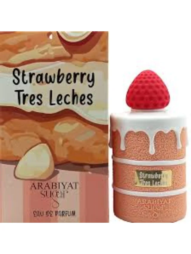Frasco perfume Strawberry Tres Leches EDP 100ml