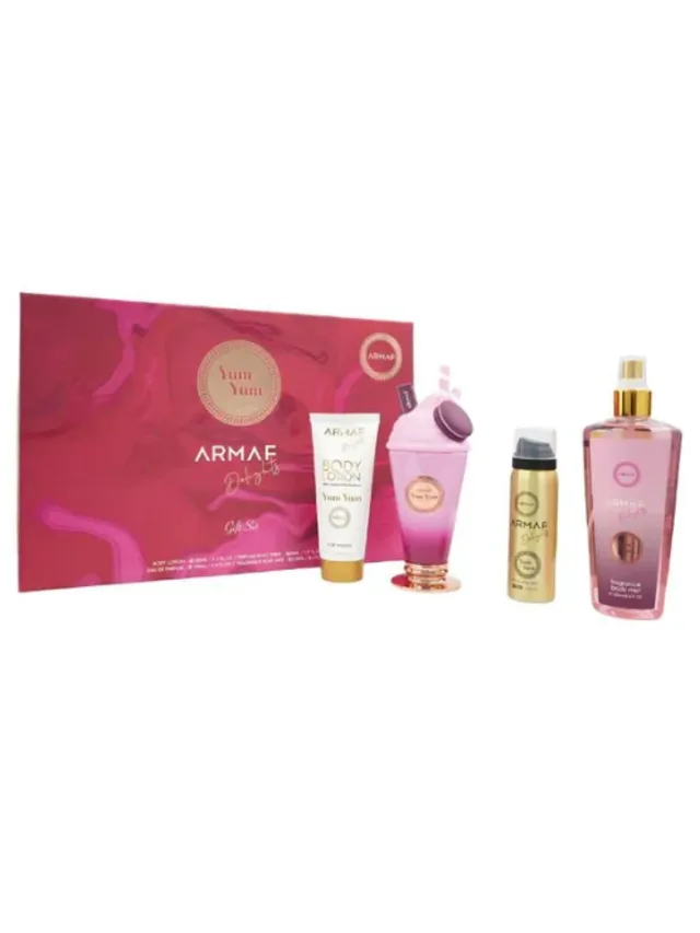 Estuche Delights Yum Yum 4pzs Splash Crema Armaf