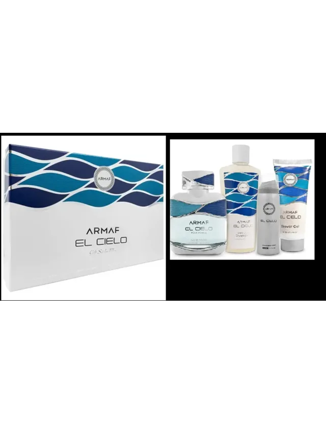 Estuche el Cielo 4pzs Splash Gel de Bano Shampoo Armaf