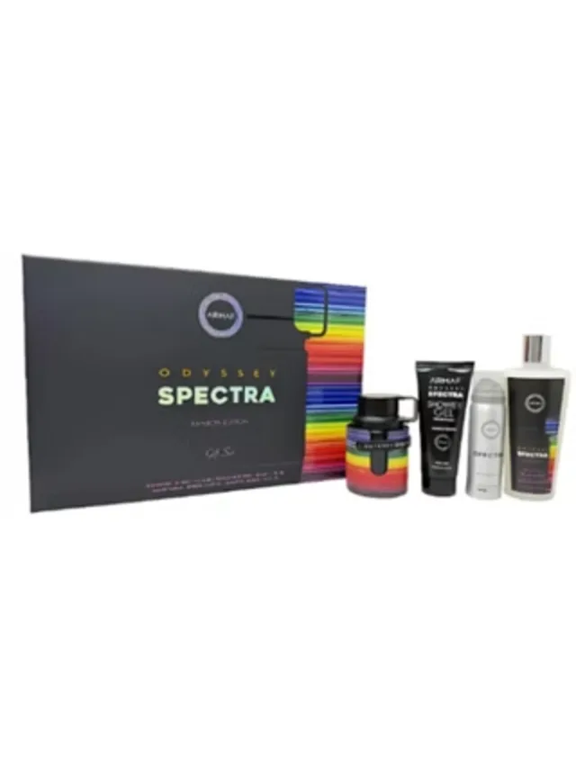 Estuche Odyssey Spectra 4pzs Splash Spary Crema Armaf