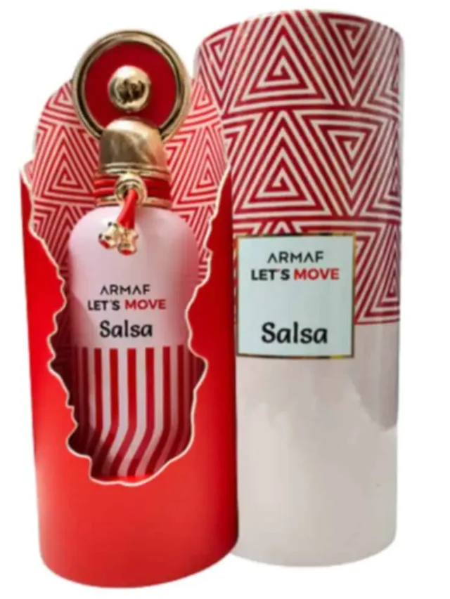 Frasco perfume Let S Move Salsa EDP 100ml