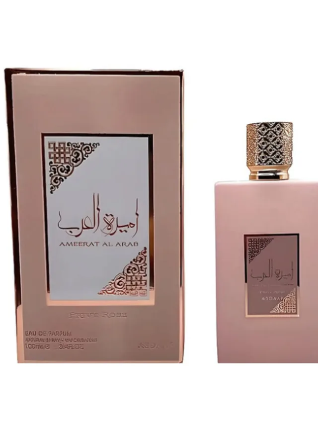 Frasco perfume Ameerat Al Arab Prive Rose Asdaf EDP 100ml
