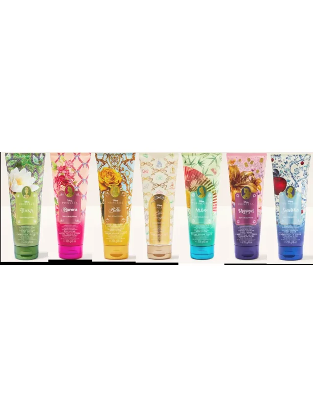 Cremas Coleccion Princesas Bath and Body Works