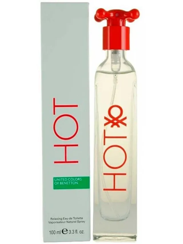 Frasco perfume Hot EDT 100ml