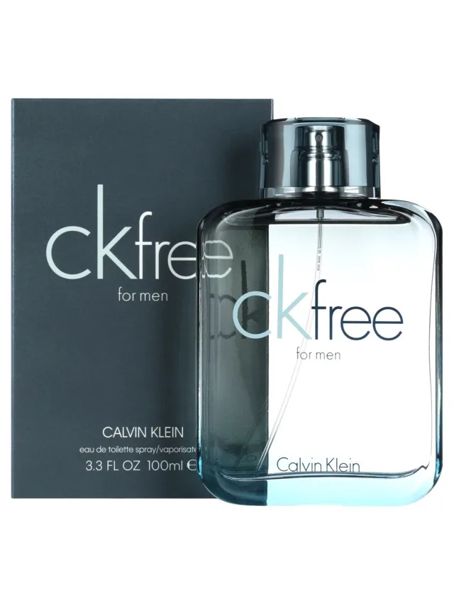 Frasco perfume Ck Free EDT 100ml