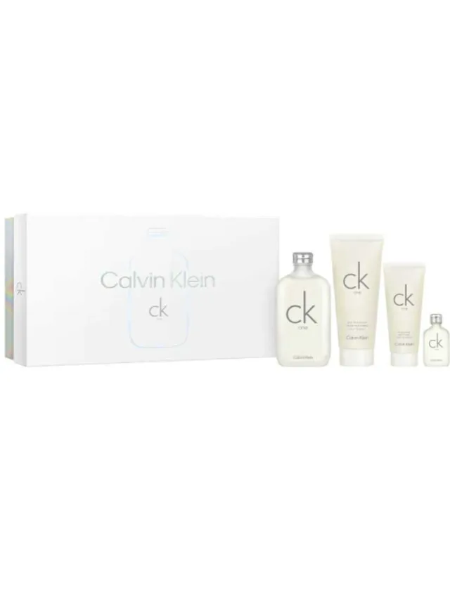 Estuche Ck One 4pzs Crema Gel de Bano Calvin Klein