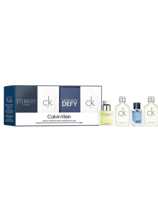 Estuche Minis 4pzs C u 2 Ck One Ck Deefy Eternity Nuevo Calvin Klein
