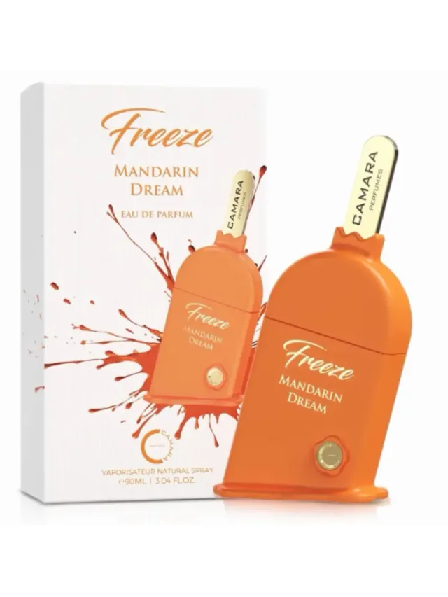Frasco perfume Freeze Mandarin Dream EDP 90ml