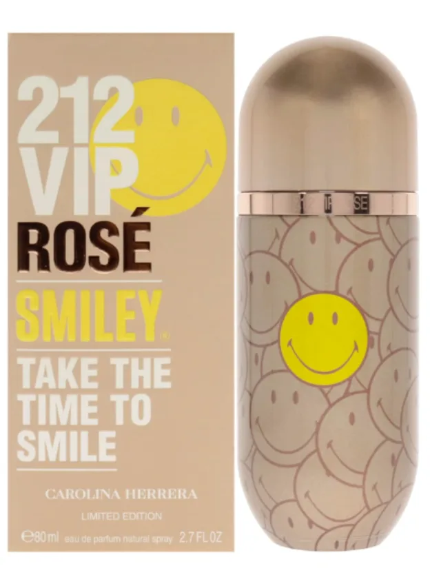 212 Vip Rose Smiley Carolina Herrera