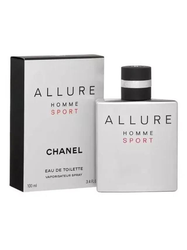 Frasco perfume Allure Sport EDT 100ml