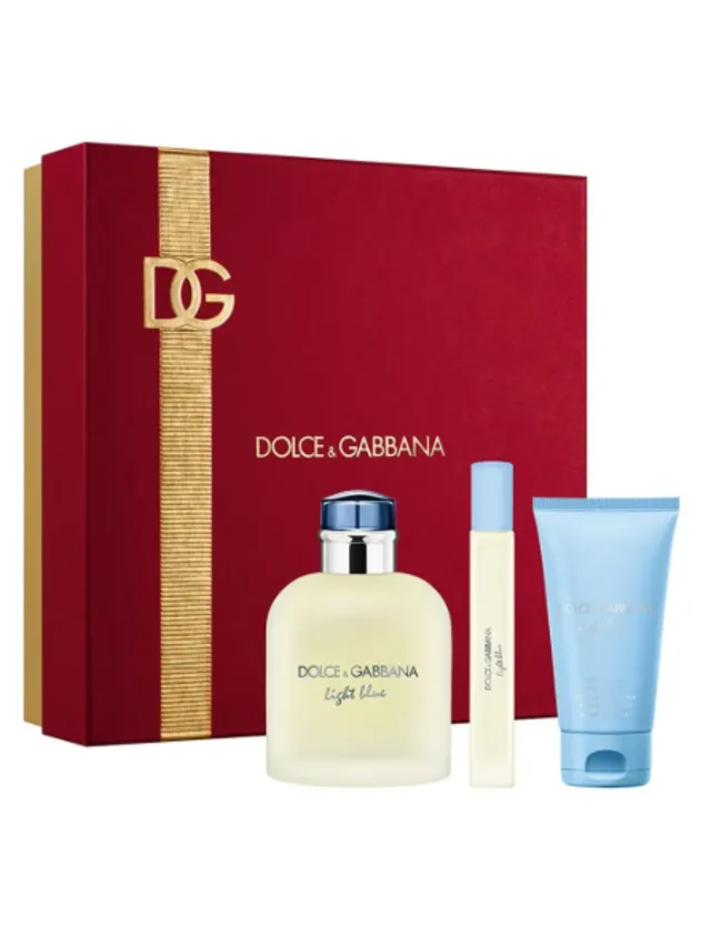 Estuche Light Blue 3pzs Gel de Bano Dolce & Gabbana