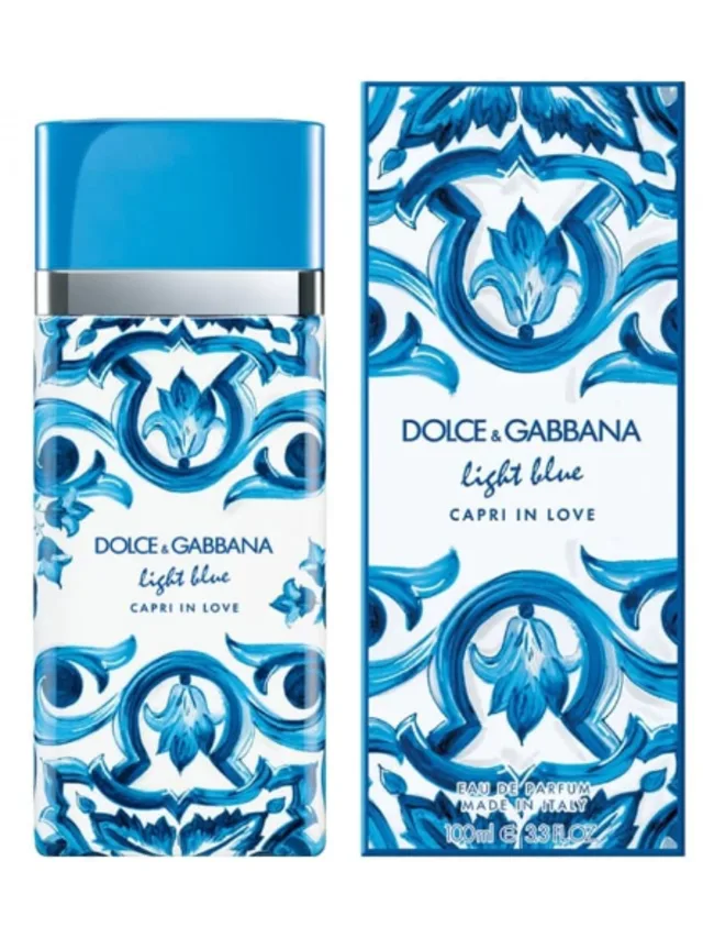 Light Blue Capri In Love Dolce & Gabbana