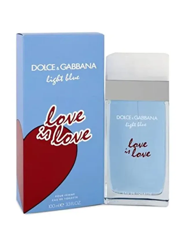 Light Blue Love Is Love Dolce & Gabbana