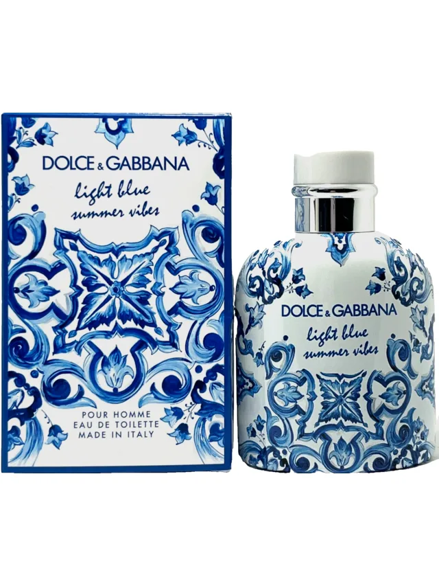 Frasco perfume Light Blue Summer Vibes EDT 125ml
