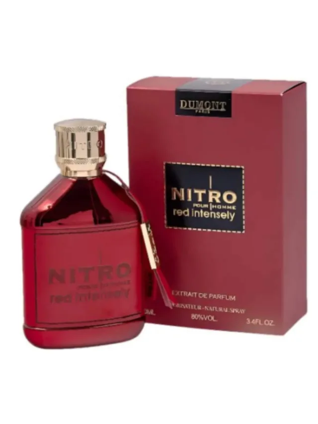 Frasco perfume Nitro Red Intensely EDP 100ml