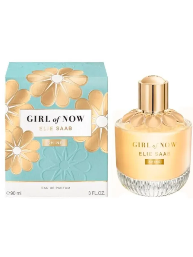 Frasco perfume Girl of Now Shine EDP 90ml