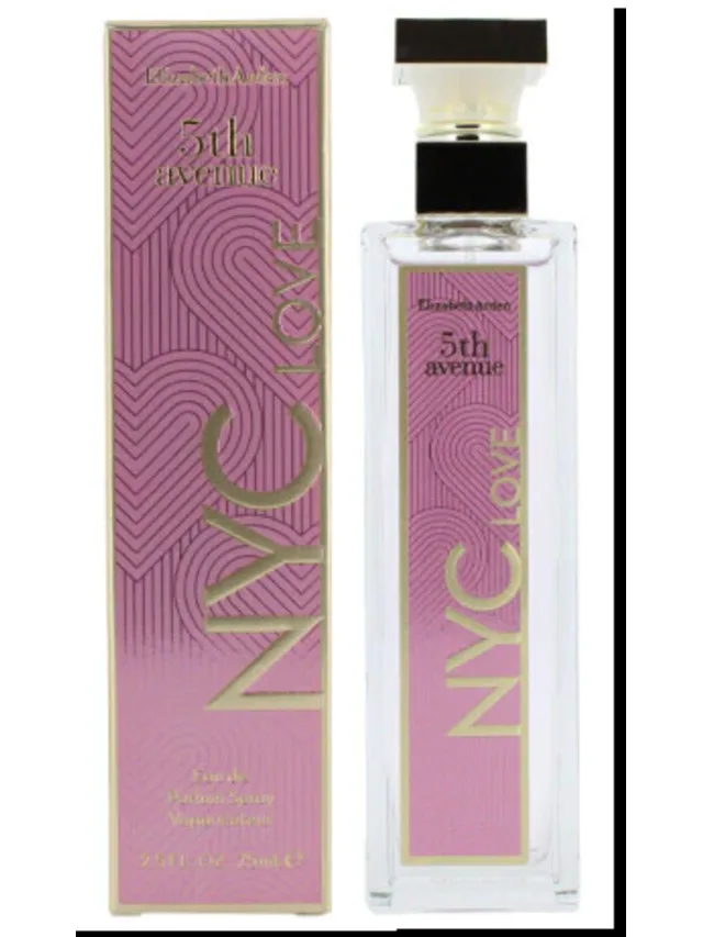 Frasco perfume 5th Nyc Love EDP 125ml