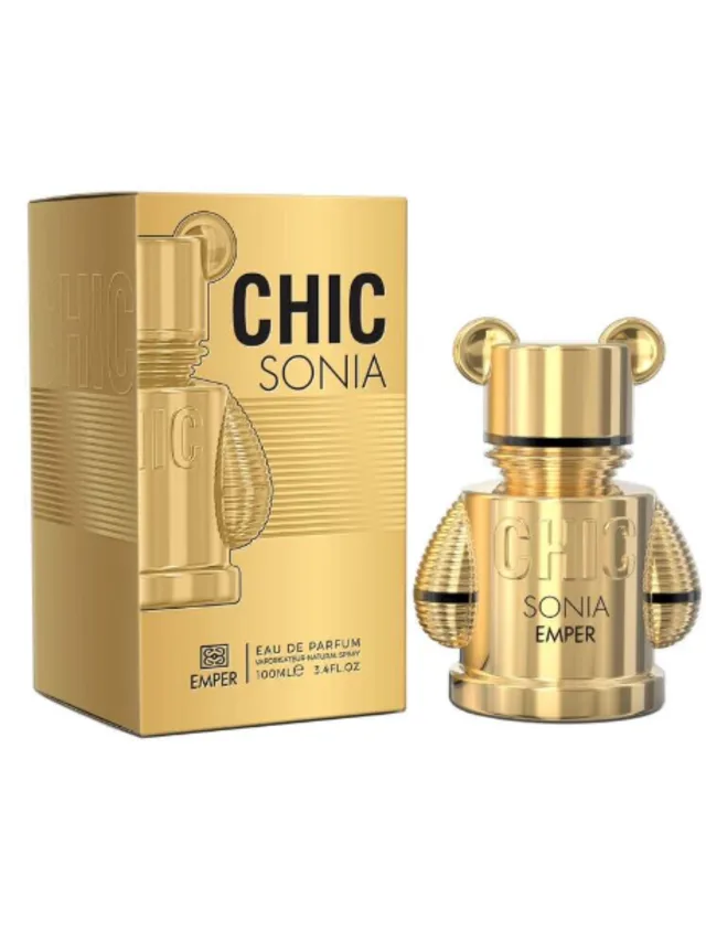 Frasco perfume Chic Sonia EDP 100ml