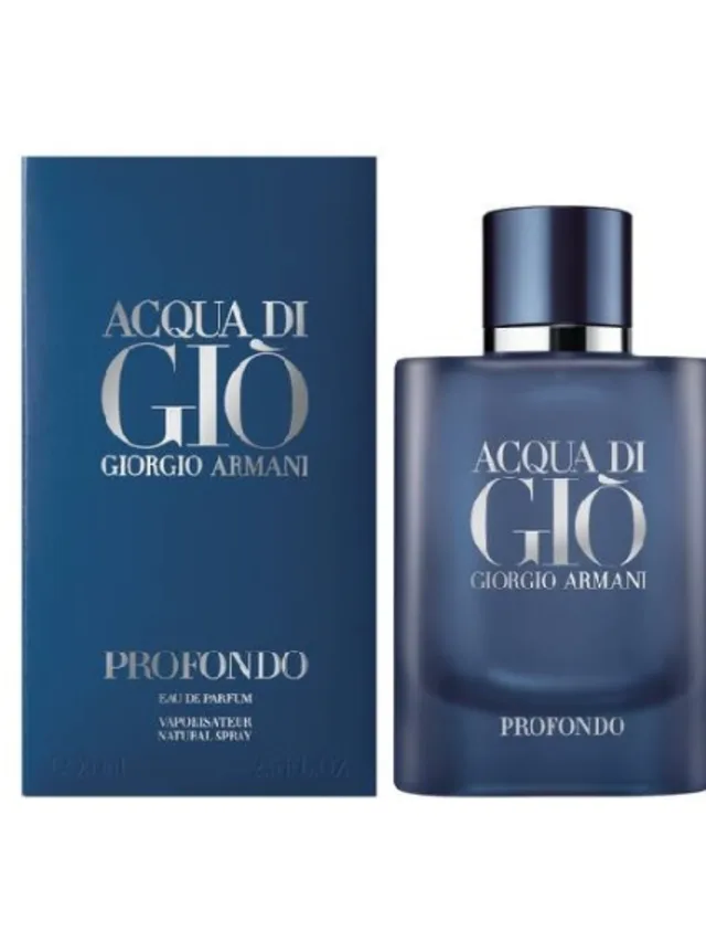 Frasco perfume Gio Profondo EDP 100ml