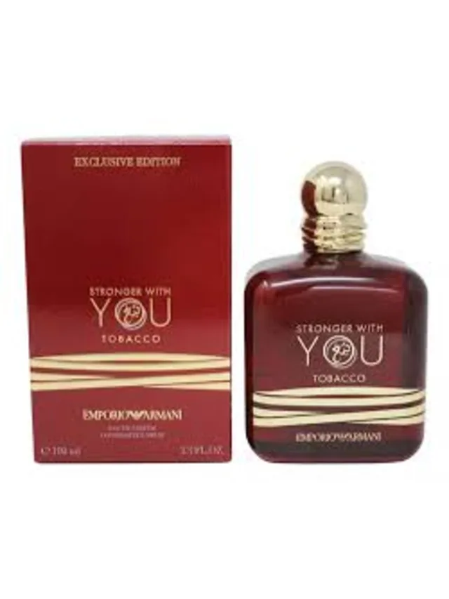 Frasco perfume Stronger With You Tobacco EDT 100ml