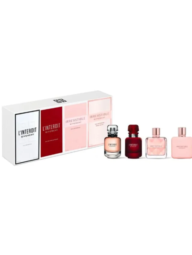 Estuche Minis 4pzs C u Interdit Interdit Rouge Irresitible Nuevo Givenchy