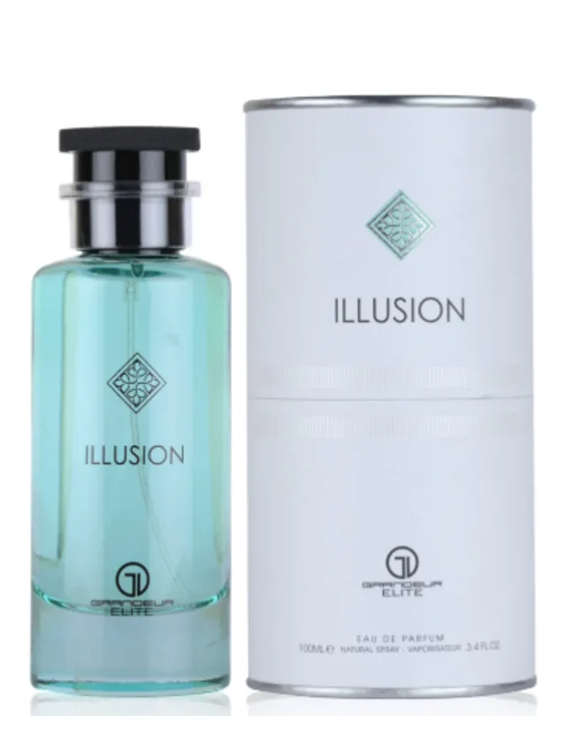 Frasco perfume Illusion EDP 100ml