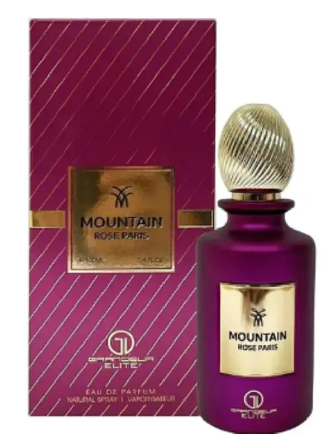 Frasco perfume Mountain Rose Paris EDP 100ml