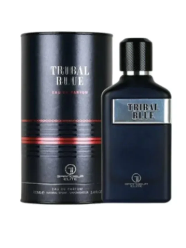 Frasco perfume Tribal Bleu EDP 100ml