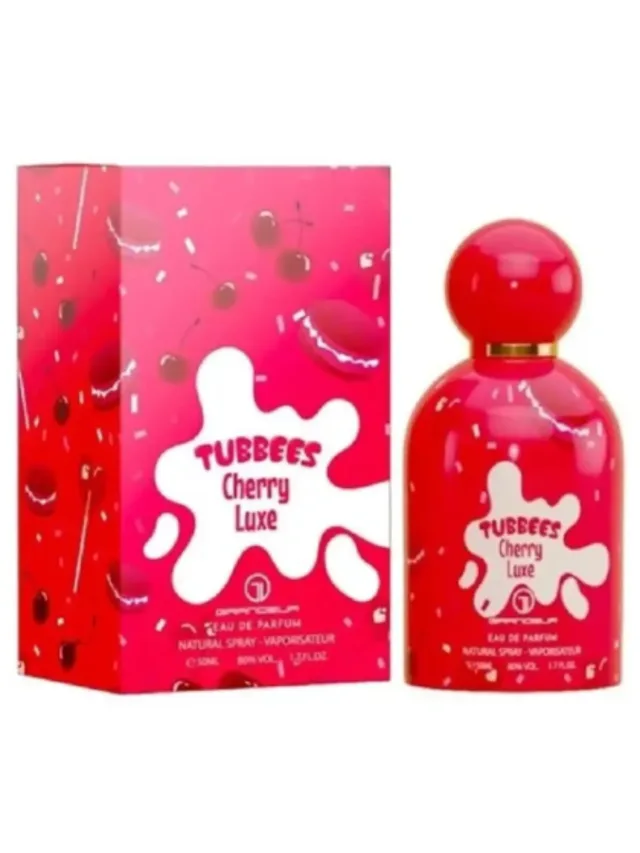Frasco perfume Tubbees Cherry Luxe EDP 50ml