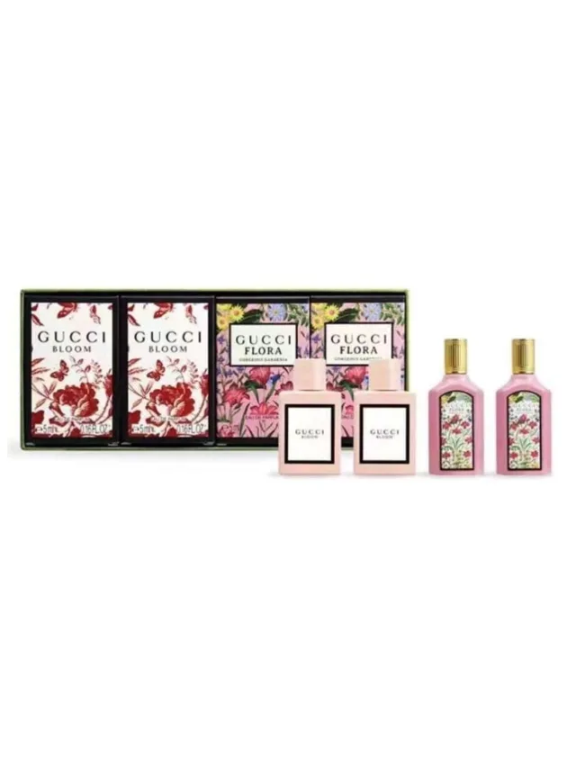 Estuche Minis 4pzs 2 Bloom 2 Gardenia Gucci