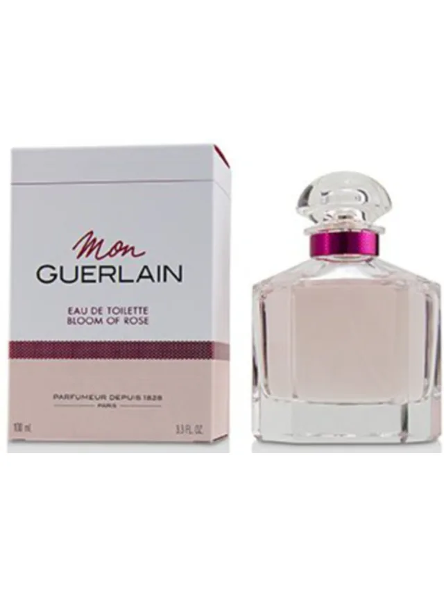 Frasco perfume Mon Bloom of Rose EDT 100ml