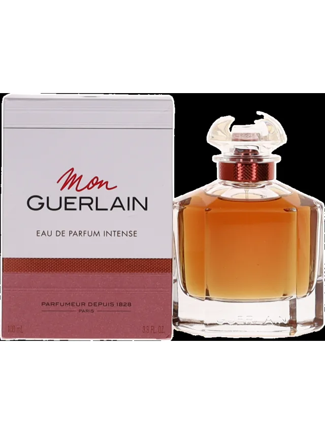 Frasco perfume Mon Intense Guerlainb EDP 100ml