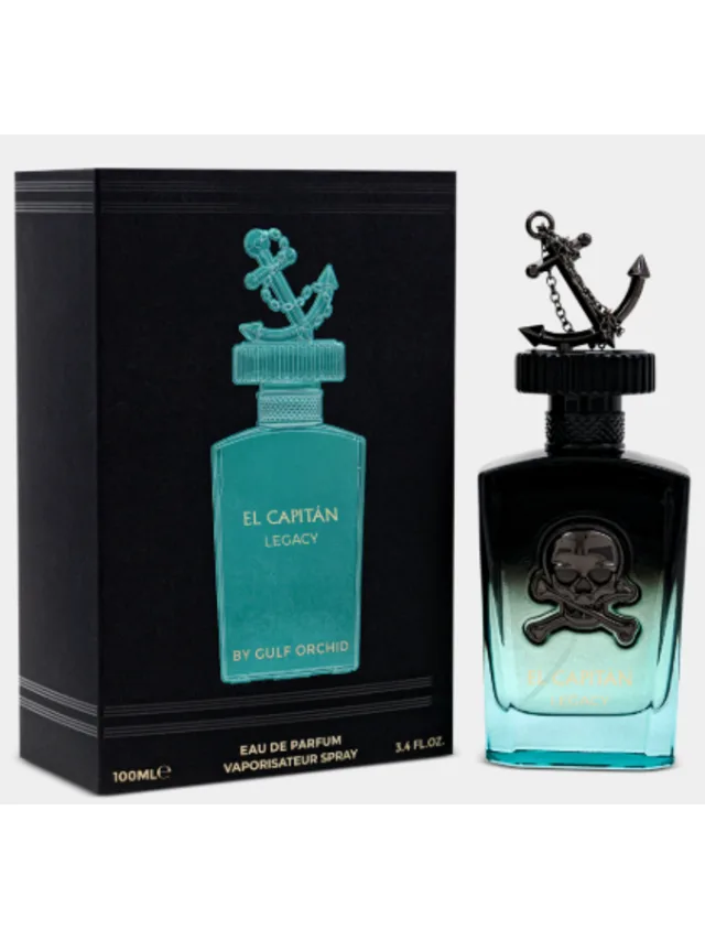 Frasco perfume Capitan Legacy Orquid  100ml