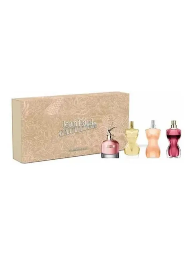 Estuche Minis 4pzs Una Scandal Divine Ejan la Bella Nuevo Jean Paul Gaultier