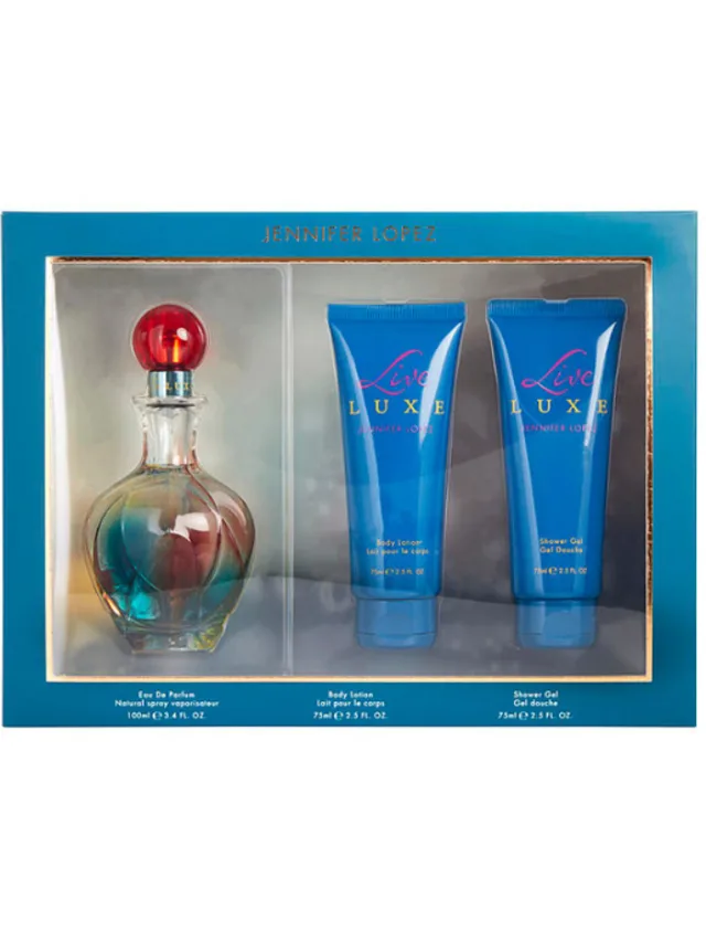 Estuche Live Luxe 3pzs Crema Gel de Bano JLo / Jennifer Lopez