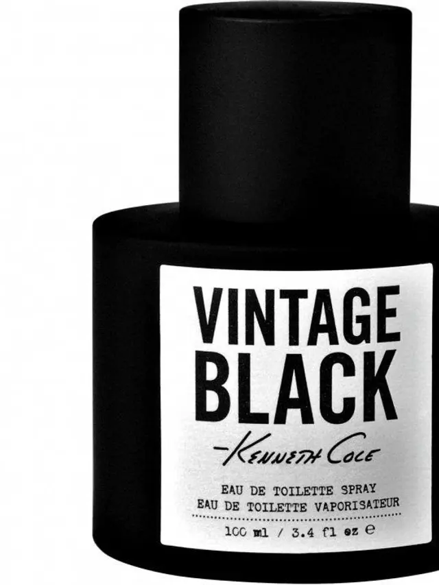 Frasco perfume Vintage Black EDT 100ml