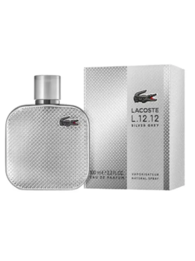 l12 Silver Grey Lacoste