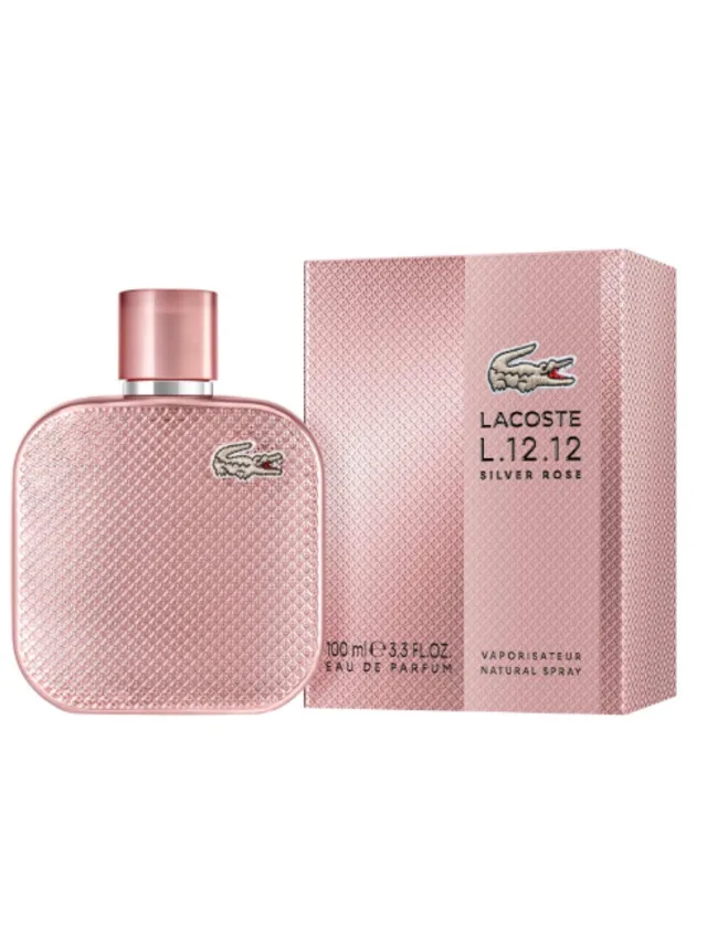 l12 Silver Rose Lacoste