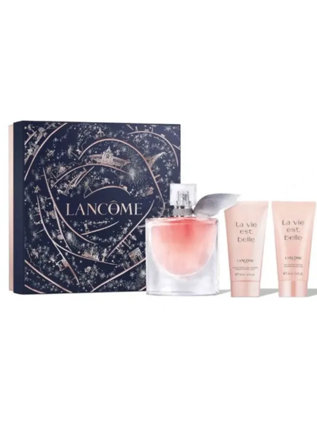 Estuche la Vie Est Belle 3pzs Crema Gel de Bano Lancôme