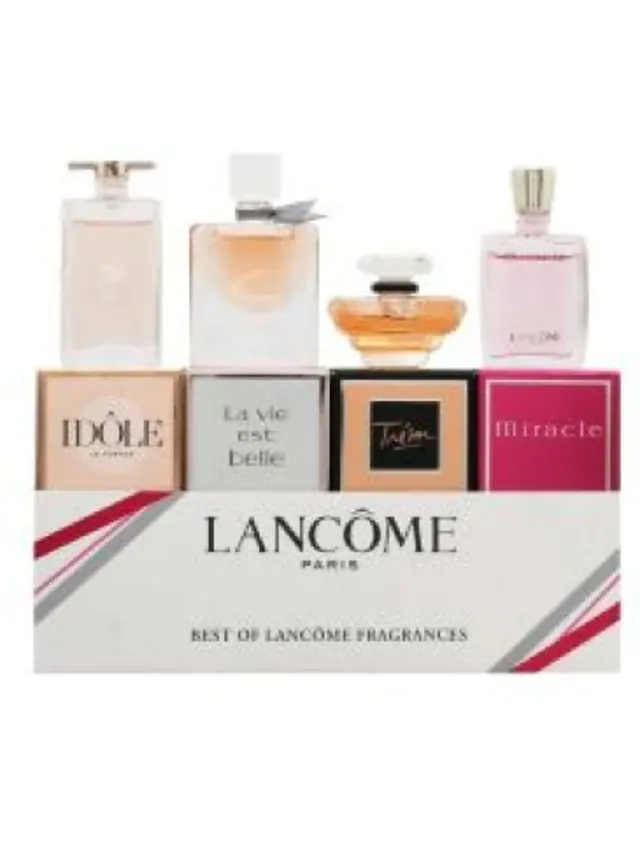 Estuche Minis 4pzs C u Idole Vie Est Belle Tresor Miracle Nuevo Lancôme