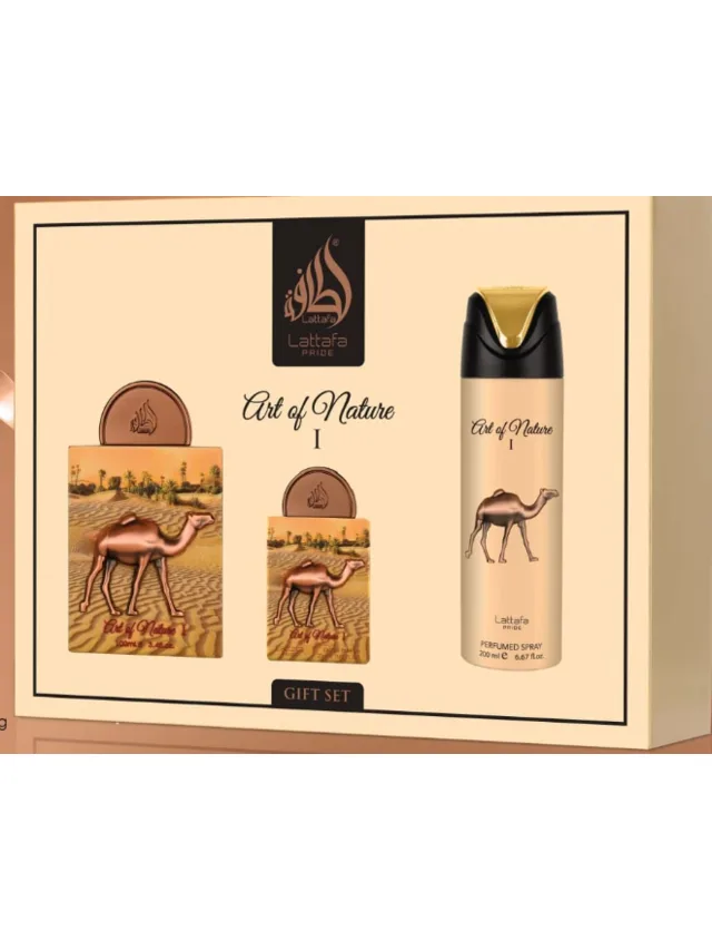 Estuche Art of Nature I 3pzs Splash Lattafa
