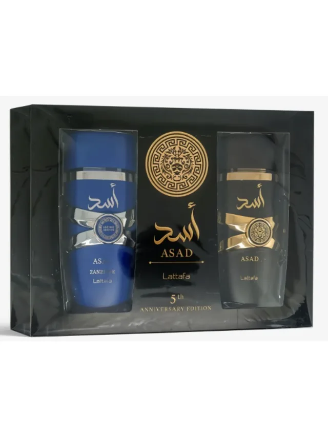 Estuche Asad 2pzs C u Asad Asad Zanzibar Lattafa