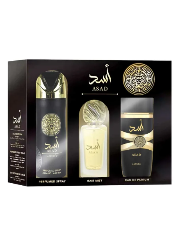 Estuche Asad 3pzs Splash Splash de Cabello Lattafa